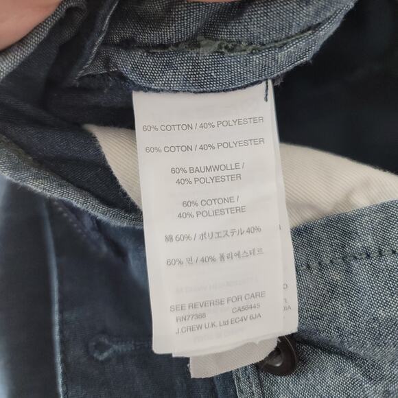 J. Crew Dark Chambray Jogger Pants‎ Size 28 Regular - Picture 8 of 8